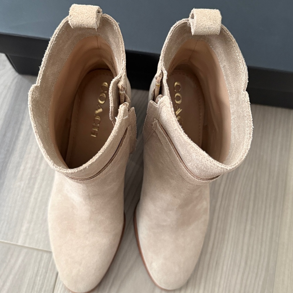 Coach Olivia Suede Boots - Picture 5 of 9